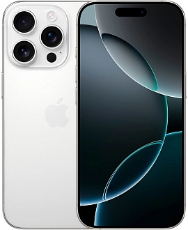 Apple iPhone 16 Pro 128GB (белый титан)