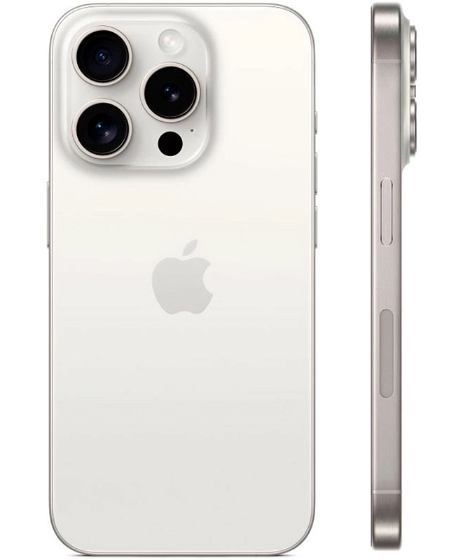 Apple iPhone 15 Pro Max 256GB A3108 (2 SIM)(белый титан) фото 1