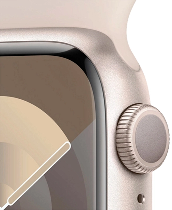 Apple Watch Series 9 41 мм (сияющая звезда) фото 2 Apple Watch Series 9 41 мм (сияющая звезда) фото 2