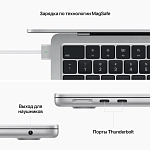 Apple Macbook Air 13" M2 8/256Gb 2022 (серебристый) фото 3