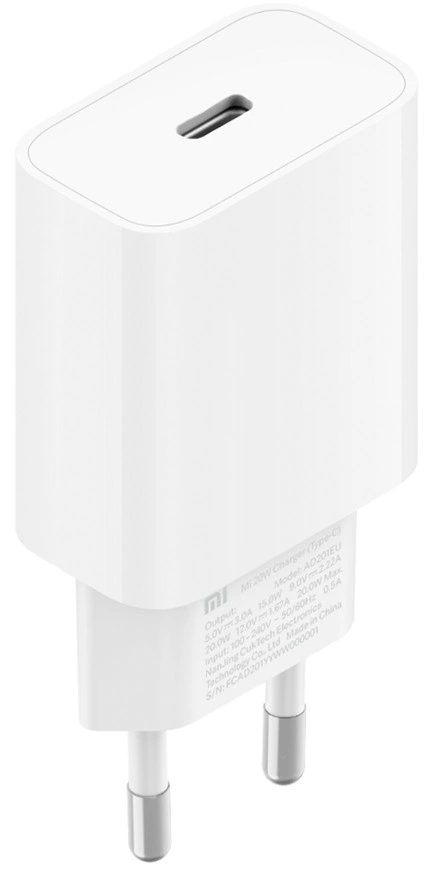 Xiaomi Mi 20W Charger Type-C (белый) Xiaomi Mi 20W Charger Type-C (белый)