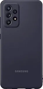 Silicone Cover для Samsung A52 (черный)
