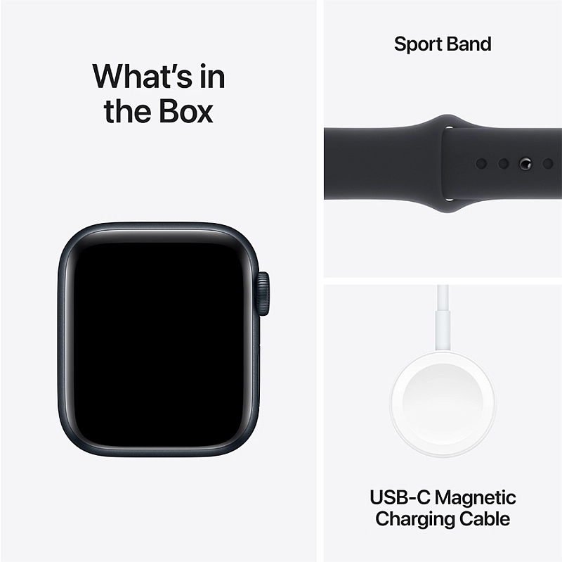 Apple Watch SE 2024 44 мм (черный) фото 2 Apple Watch SE 2024 44 мм (черный) фото 2