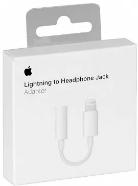 Адаптер оригинальный Apple 8pin-3.5mm
