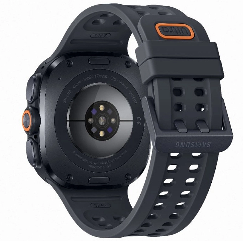 Samsung Galaxy Watch Ultra 2 47 мм LTE (L715, черный титан) фото 4