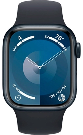 Apple Watch Series 9 45 мм (полночный)