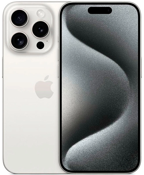Apple iPhone 15 Pro Max 512GB, SIM+eSIM (белый титан) Apple iPhone 15 Pro Max 512GB, SIM+eSIM (белый титан)