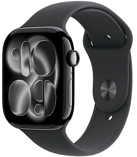 Apple Watch 11 42 мм (черный, S/M)