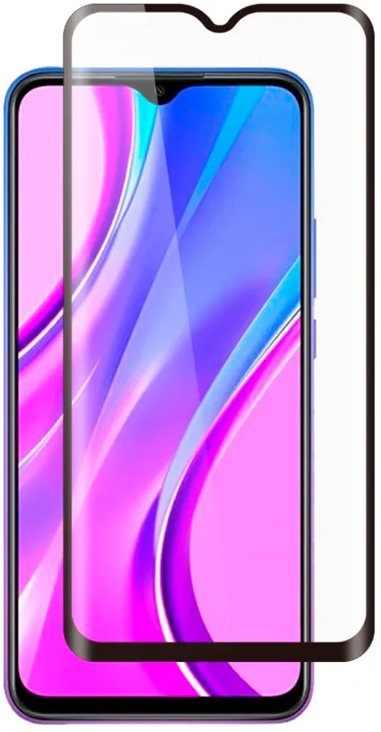 CASE 3D для Xiaomi Redmi 9 (черная рамка)