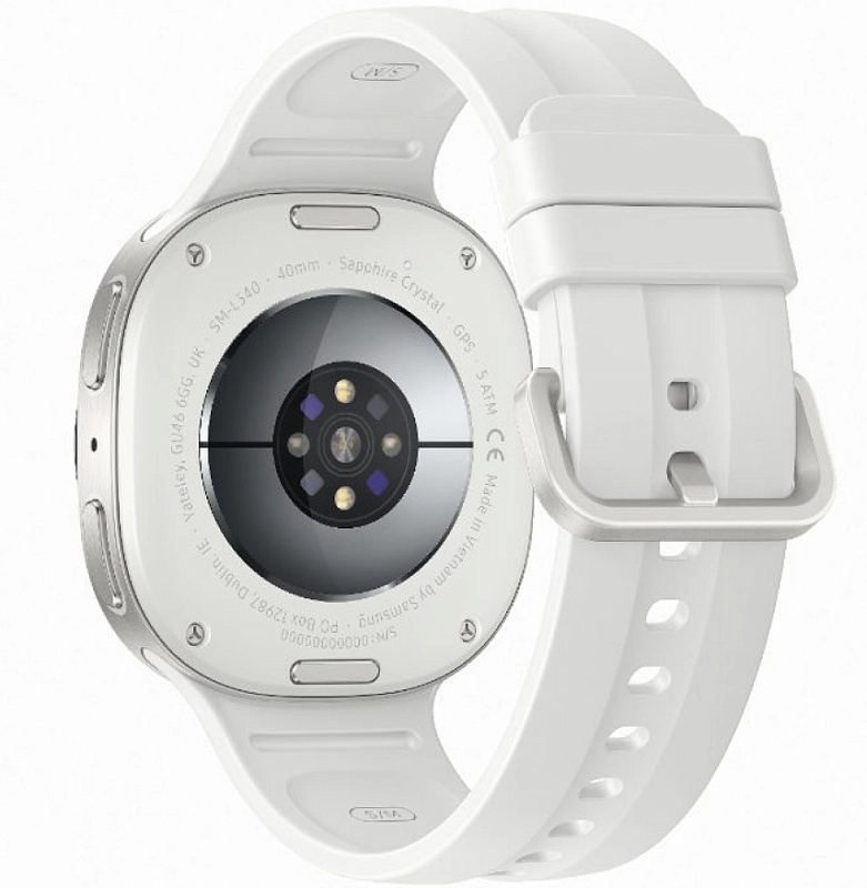 Samsung Galaxy Watch 9 40 мм LTE (L345, белое золото) фото 3