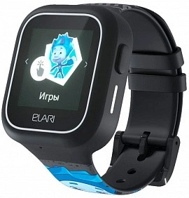Смарт-часы детские ELARI FixiTime Lite (черный)