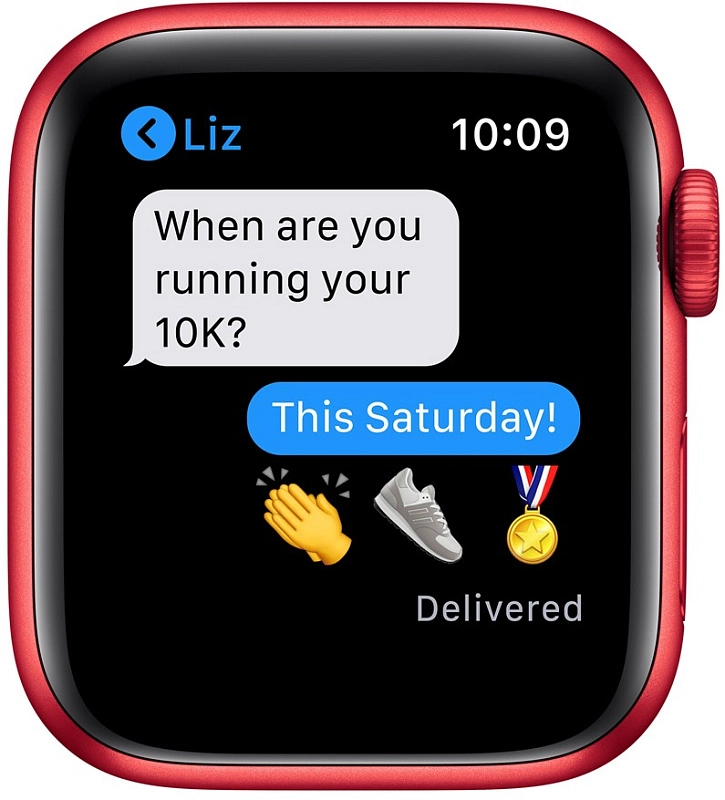 Смарт-часы Apple Watch Series 6 44 mm (PRODUCT)RED фото 5 Смарт-часы Apple Watch Series 6 44 mm (PRODUCT)RED фото 5