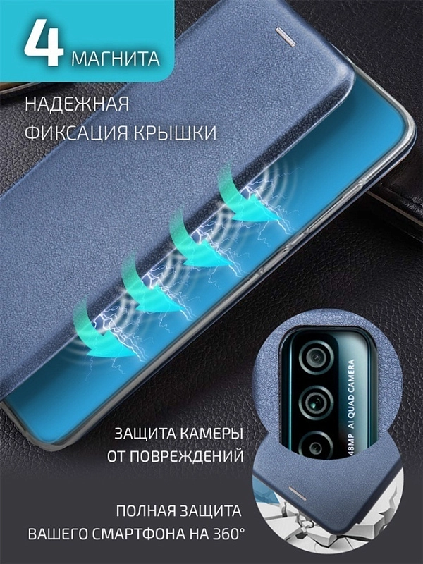 Volare Rosso Prime для Huawei P Smart 2021 (синий) фото 4
