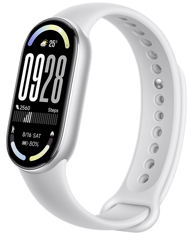 Xiaomi Smart Band 10 (серебро) фото 2 Xiaomi Smart Band 10 (серебро) фото 2