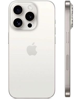 Apple iPhone 15 Pro 256GB (A3104, 2 SIM) (белый титан) фото 1