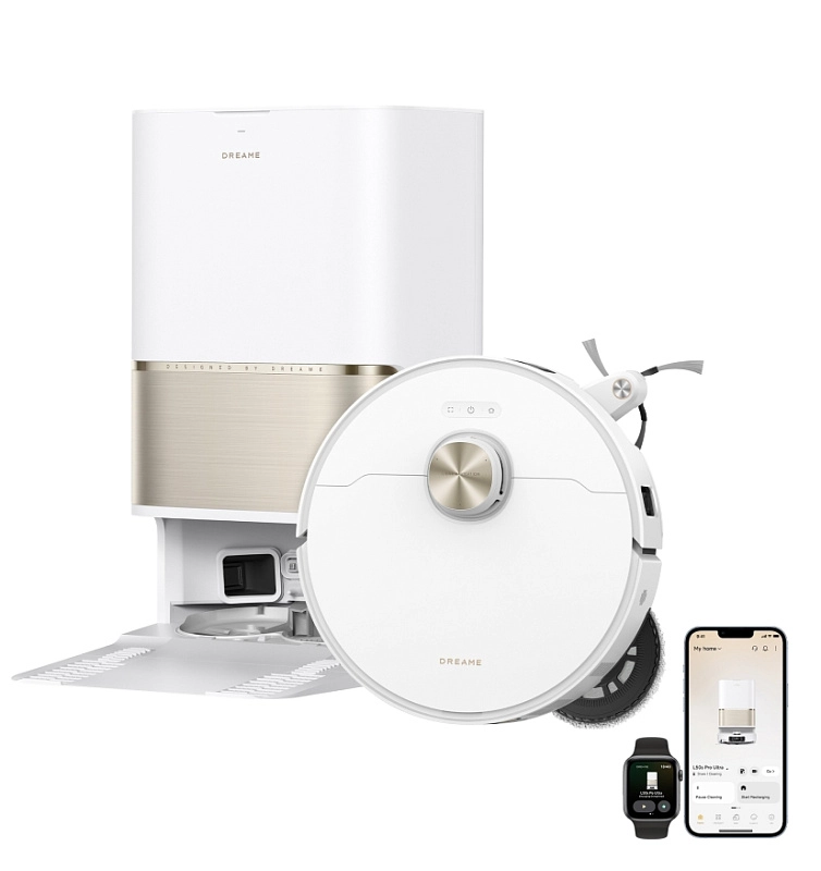 Dreame Robot Vacuum L50s Pro Ultra (белый) фото 2