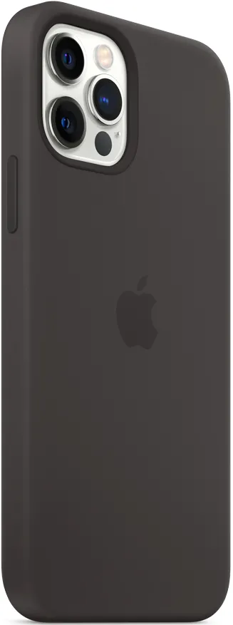 Чехол Apple для iPhone 12 Pro Max Silicone Case with MagSafe (черный)