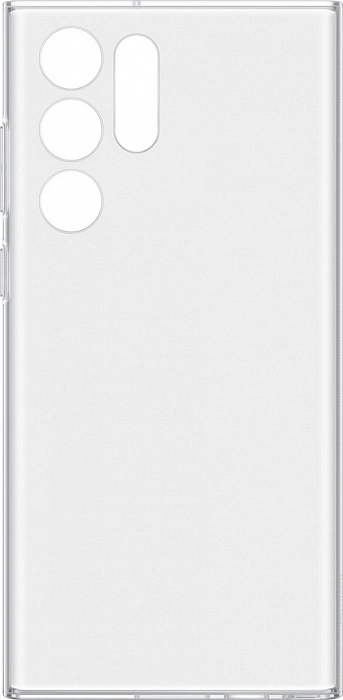 Чехол-накладка Clear Cover для Samsung S22 Ultra (прозрачный)