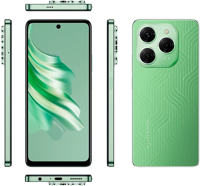 Tecno Spark 20 Pro 8/256GB (зеленый бриз) фото 3 Tecno Spark 20 Pro 8/256GB (зеленый бриз) фото 3