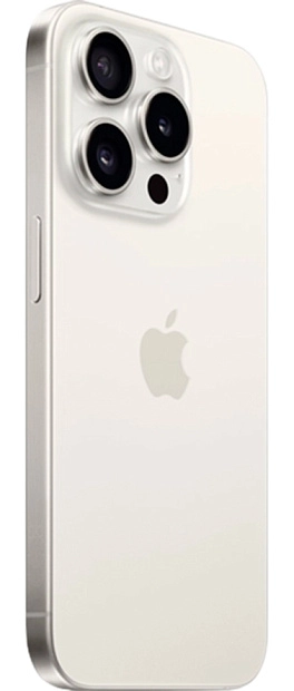 Apple iPhone 15 Pro 128GB (A3104, 2 SIM) (белый титан) фото 3