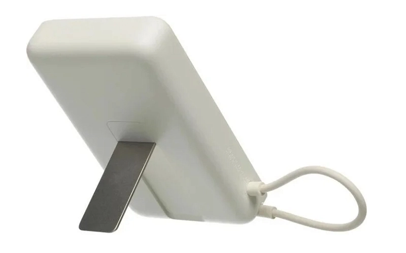 Xiaomi Magnetic Power Bank 10000 with Built-in Stand (WPB1007Z, бежевый) фото 5