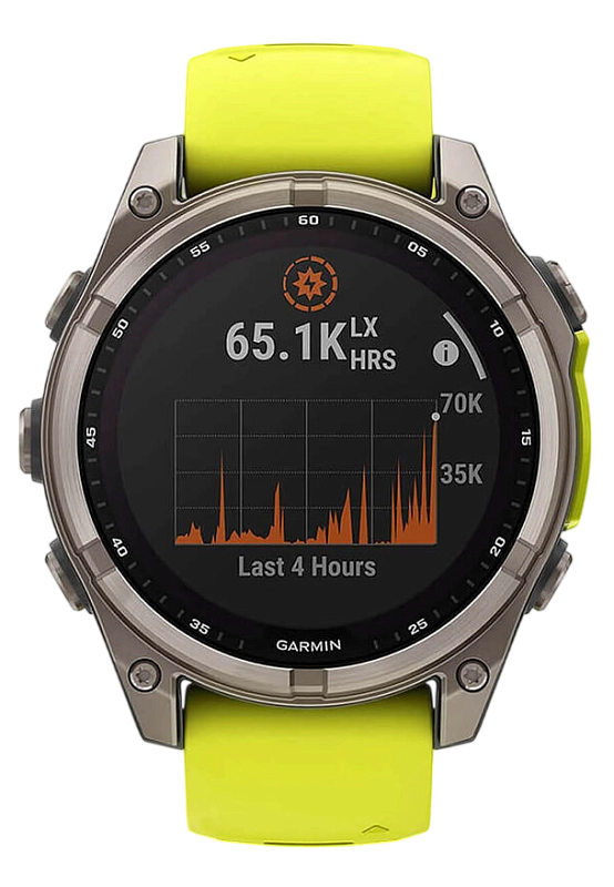 Garmin Fenix 8 AMOLED Sapphire Solar 51 мм (карбоновый корпус/черно-серый ремешок) фото 2