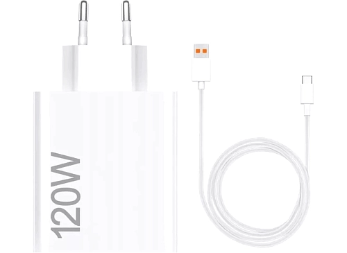 СЗУ Xiaomi 120W HyperCharge Combo Type-A (MDY-13-EE) белый