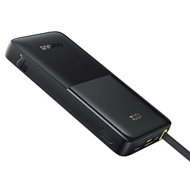 Baseus Bipow 2 Digital Display Power Bank 20000mah 20W (черный)