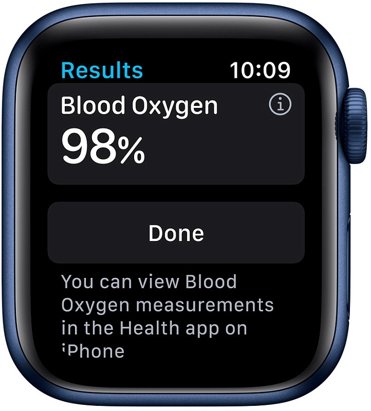 Смарт-часы Apple Watch Series 6 44 mm (синий) фото 3