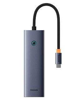 Baseus UltraJoy Series 4-Port Type-C (серый)