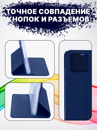 Bingo Book для Redmi 10C (синий) фото 2 Bingo Book для Redmi 10C (синий) фото 2