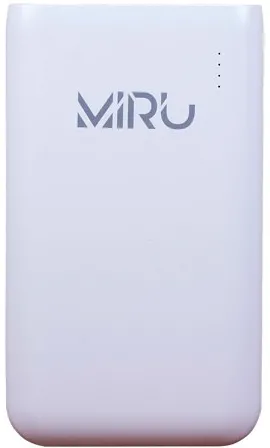 Внешний аккумулятор Miru Li Pol 10000 mAh (белый)