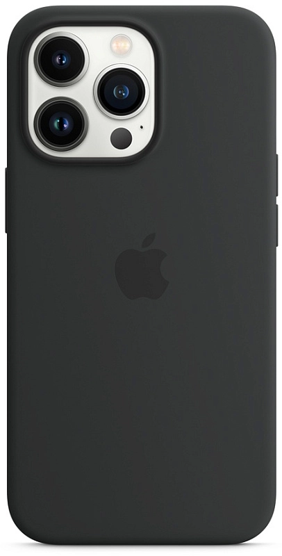 Apple для iPhone 13 Pro Silicone Case with MagSafe (полночь) фото 2 Apple для iPhone 13 Pro Silicone Case with MagSafe (полночь) фото 2