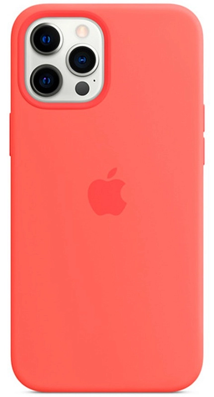Apple для iPhone 12 Pro Max Silicone Case with MagSafe (розовый) фото 3 Apple для iPhone 12 Pro Max Silicone Case with MagSafe (розовый) фото 3