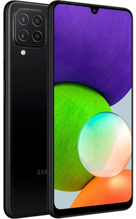 Смартфон Samsung Galaxy A22 4/128GB A225 (черный)