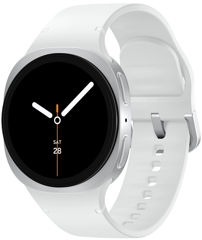 Samsung Galaxy Watch 8 40 мм LTE SM-L325 (серебро) фото 3 Samsung Galaxy Watch 8 40 мм LTE SM-L325 (серебро) фото 3