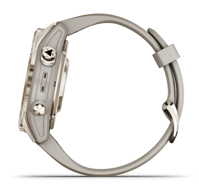 Garmin Fenix 7S Pro Sapphire Solar 42 мм (бежевый корпус/песочный ремешок) фото 1 Garmin Fenix 7S Pro Sapphire Solar 42 мм (бежевый корпус/песочный ремешок) фото 1