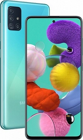 Смартфон Samsung Galaxy A51 4/64GB A515 (голубой)