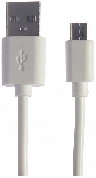Bingo B2-U2 2.1A с кабелем microUSB (белый) фото 3