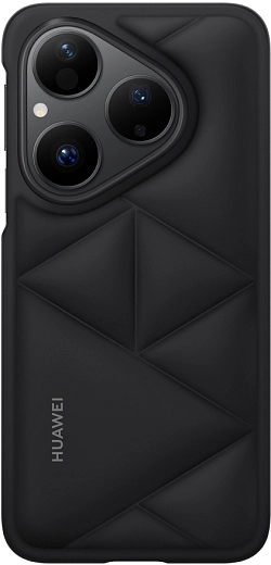 Cloud Vegan Leather Case для Huawei Pura 80 (черный)