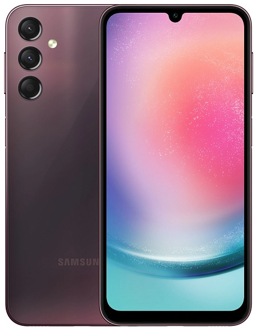 Samsung Galaxy A24 6/128GB (темно-красный) Samsung Galaxy A24 6/128GB (темно-красный)