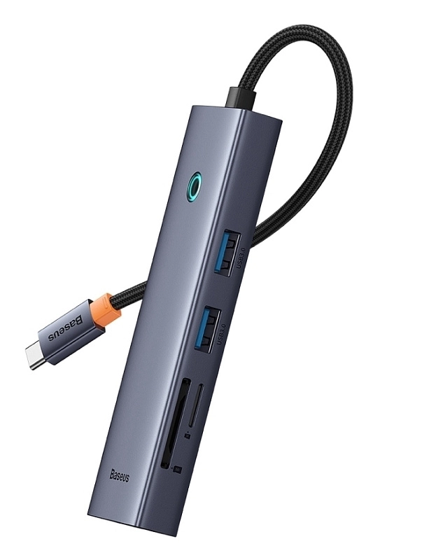 Baseus UltraJoy Series 4-Port Type-C (серый) фото 1