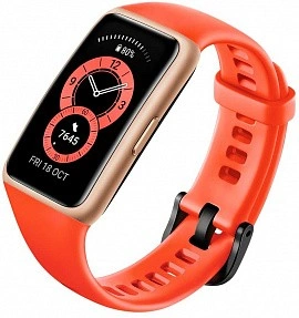 Фитнес-браслет Huawei Band 6 (янтарный восход)