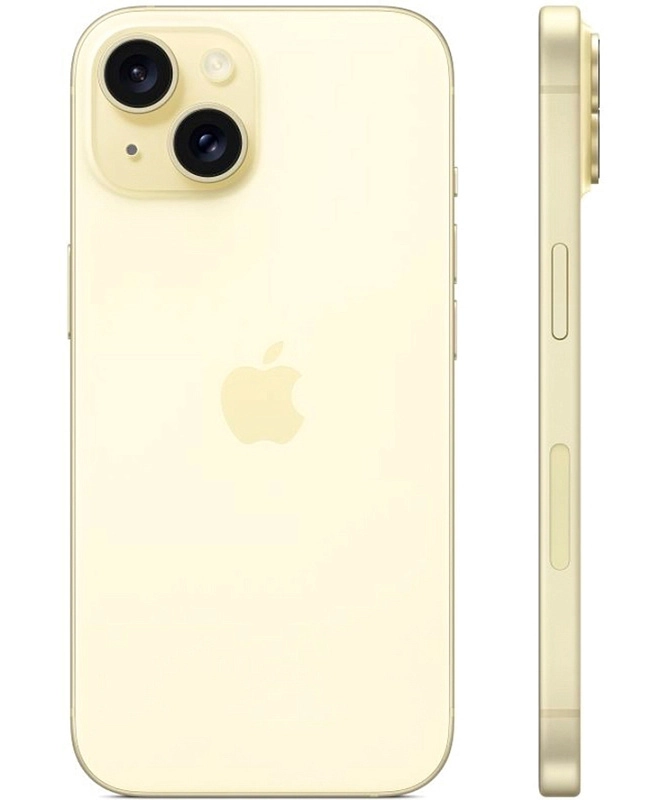 Apple iPhone 15 256GB (A3090, SIM +eSIM) (желтый) фото 2 Apple iPhone 15 256GB (A3090, SIM +eSIM) (желтый) фото 2