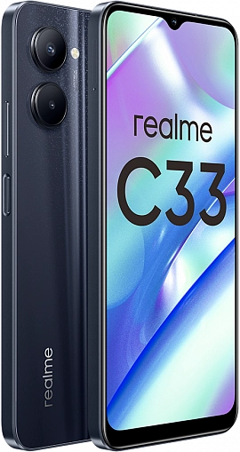 realme C33 4/128GB NFC (черный)