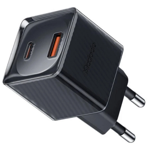 McDodo 33W 1C+1A GaN CH-4151/CH-4153 (черный) McDodo 33W 1C+1A GaN CH-4151/CH-4153 (черный)