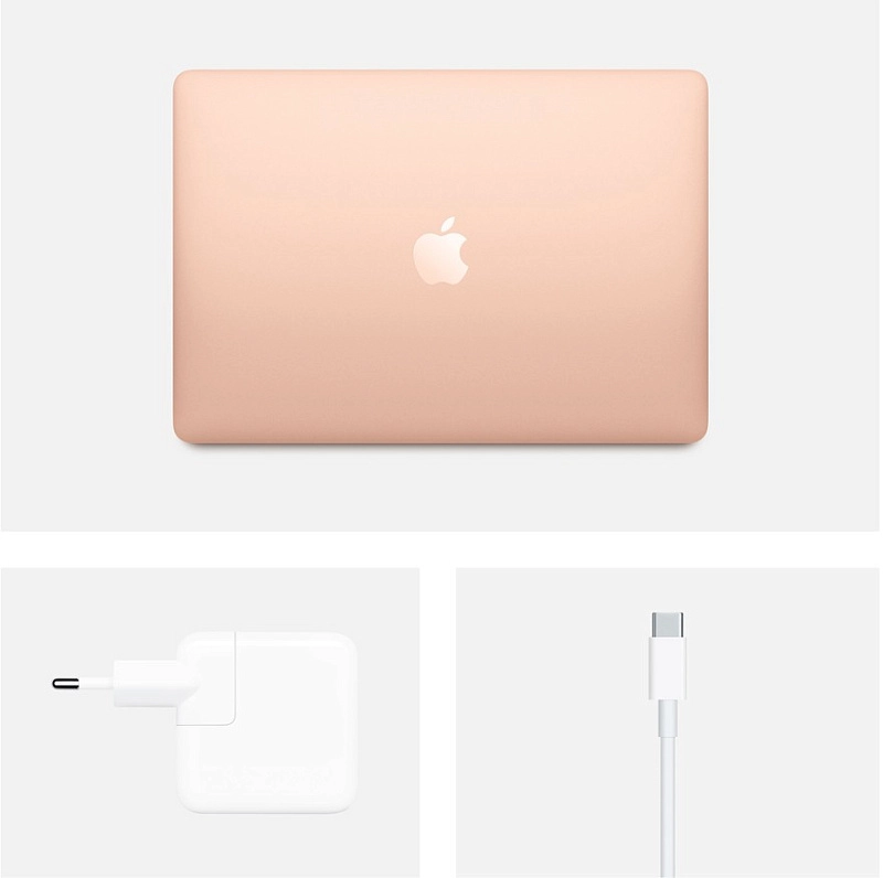 Ноутбук Apple MacBook Air 13" (2020) 256Gb золотой фото 4