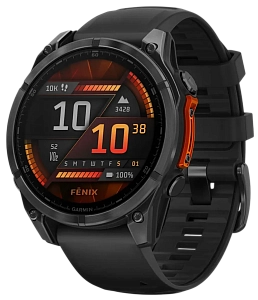 Garmin Fenix 8 AMOLED 47 мм (черный корпус/черный ремешок)