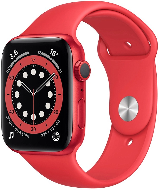 Смарт-часы Apple Watch Series 6 44 mm (PRODUCT)RED фото 1 Смарт-часы Apple Watch Series 6 44 mm (PRODUCT)RED фото 1