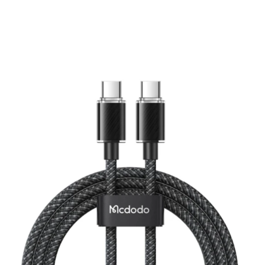 McDodo 100W Type-C to Type-C Transparent 1.2 (черный)